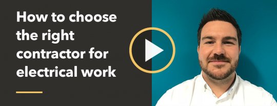 How to choose the right contractor for electrical work