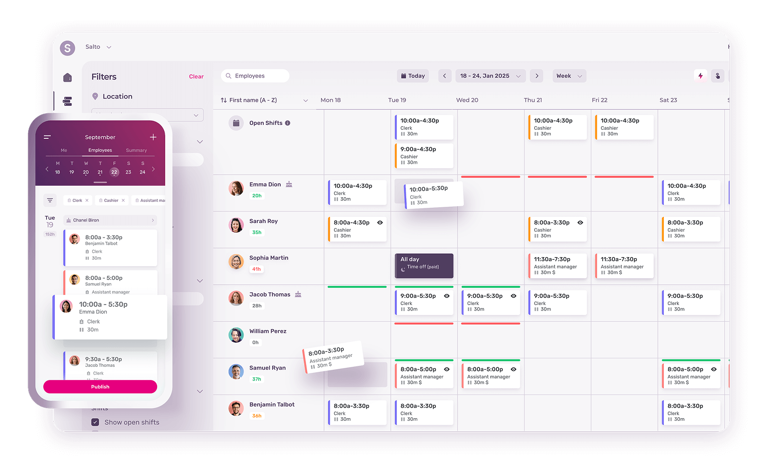 Atlas Rotas and Workforce Management