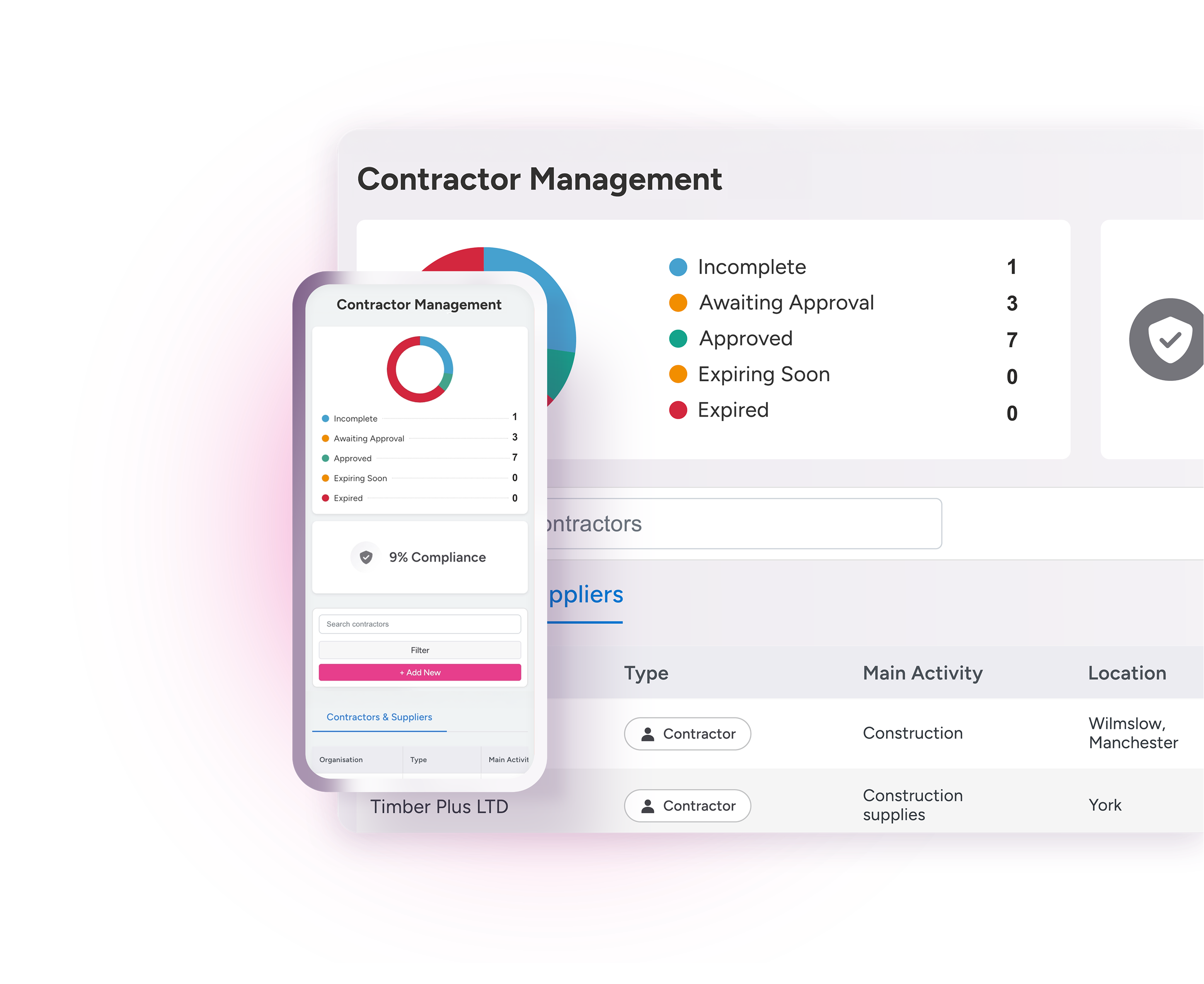 Contractor management